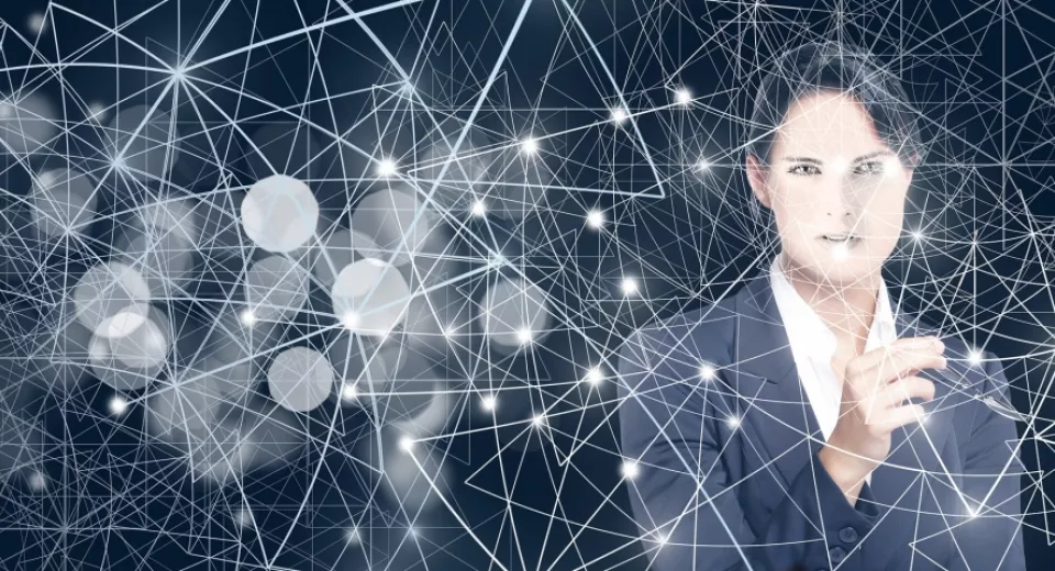 digitization person wallpaper