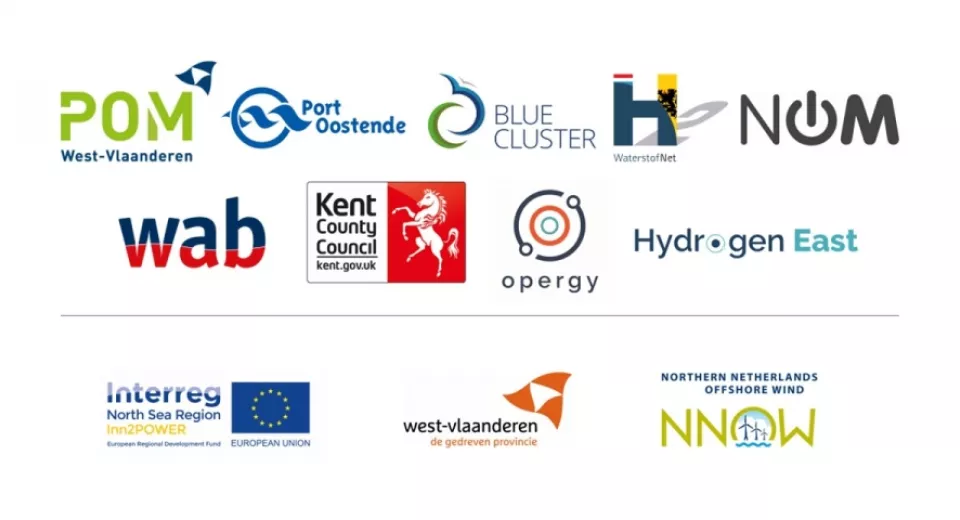 De partners in het Inn2POWER project logos