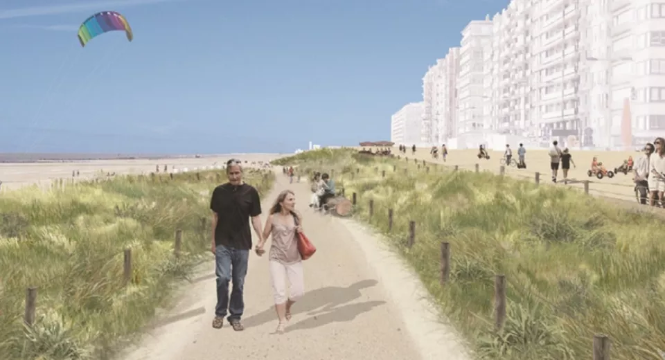 zeedijk westende blauwe cluster