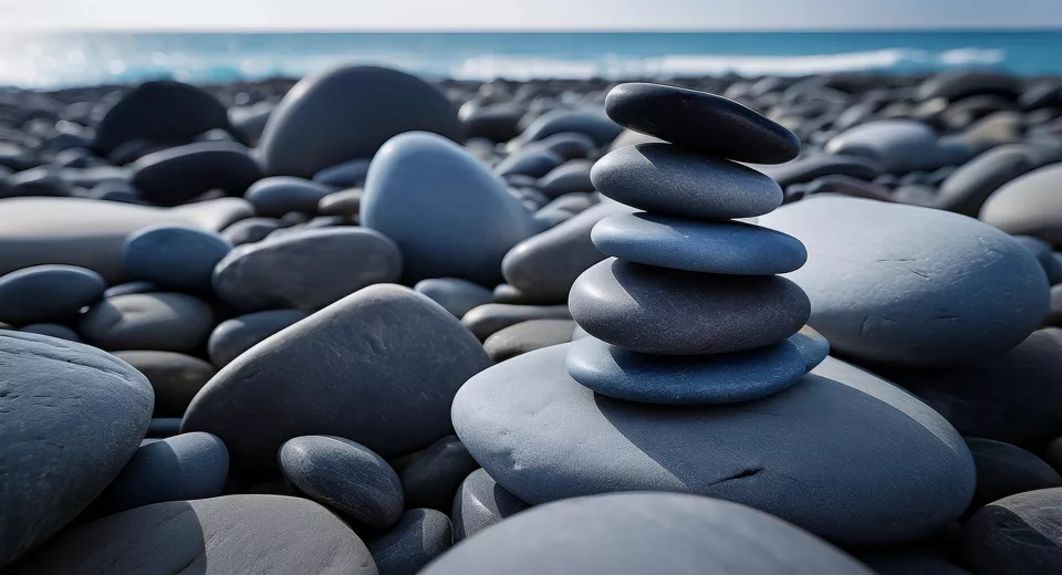 Stones at the beach