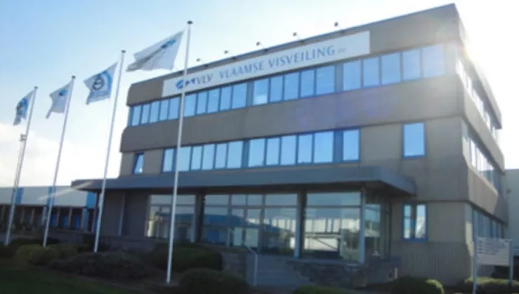 beeld visserij vlaamsevisveiling gebouw