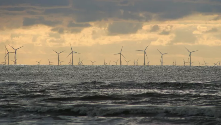 WindPark windmolens op zee